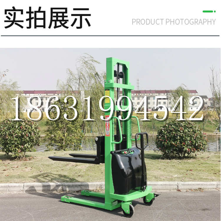 麦积区电动叉车堆高车液压铲车电瓶1吨2吨站驾步行式小型全自动叉车